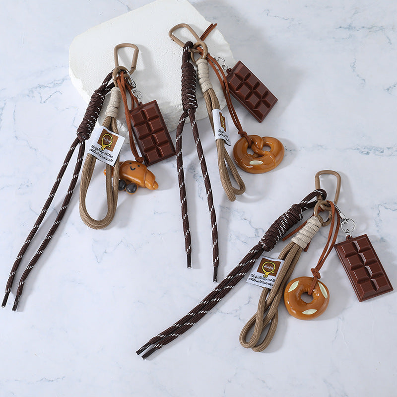 Pretzel Keychain