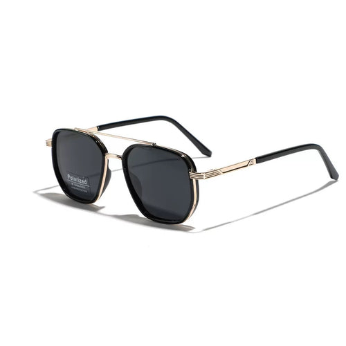 Fashion Geometric Double-Beam Sunglasses