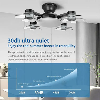 E27 LED Ceiling Fan Light Bulb With Remote Control