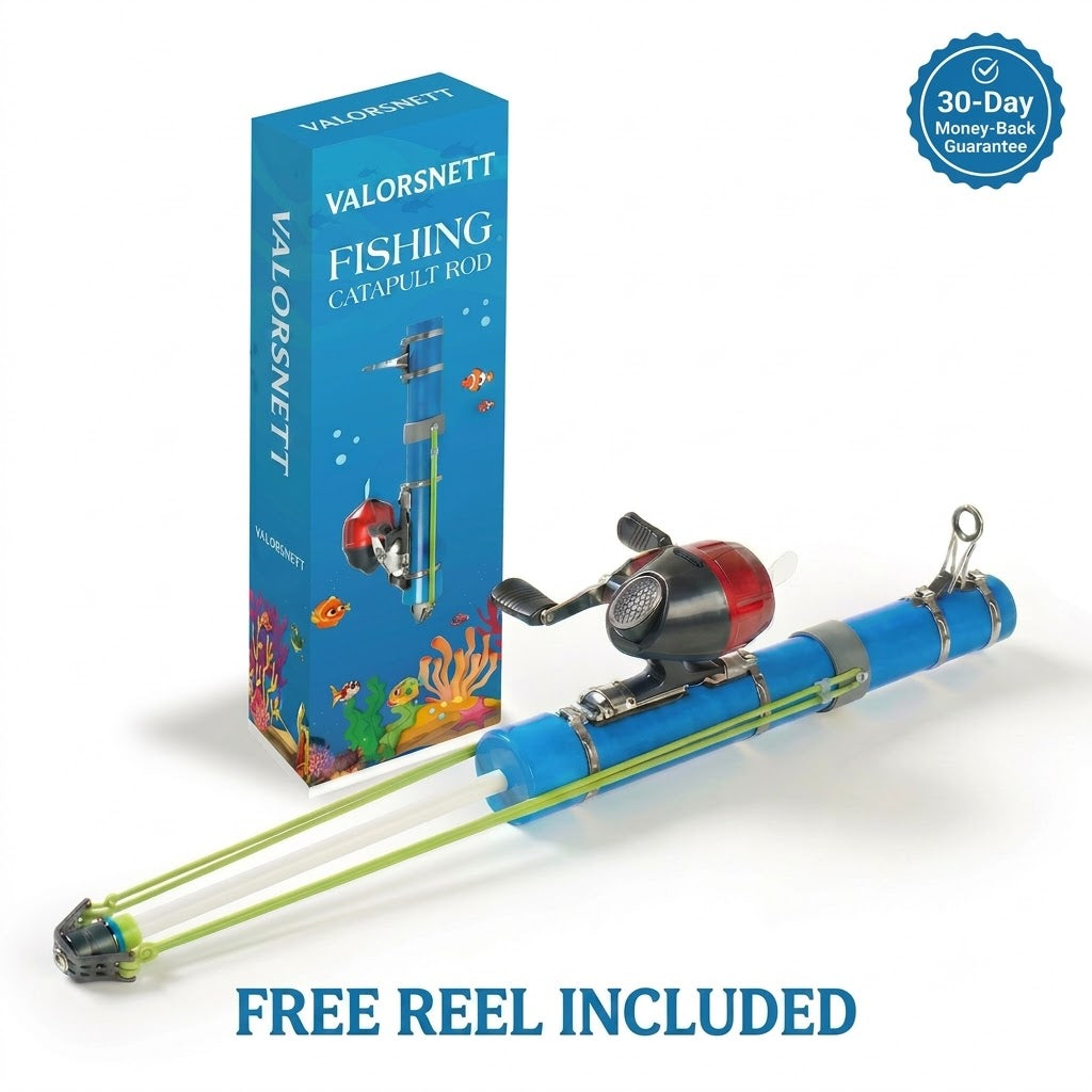 Catapult fishing rod + reel kit