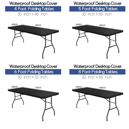 Stretch Spandex Table Cover – Perfect Fit for 4ft/5ft/6ft/8ft Tables