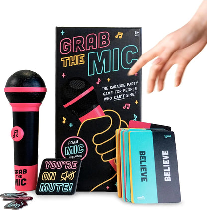 Grab The Mic Karaoke Game for Non-Singers