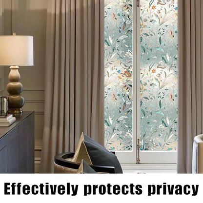 Window Privacy Film, Static Cling Removable Window Tint