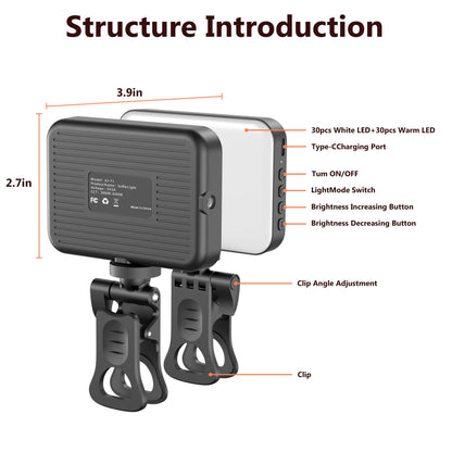 Rechargeable Selfie Light