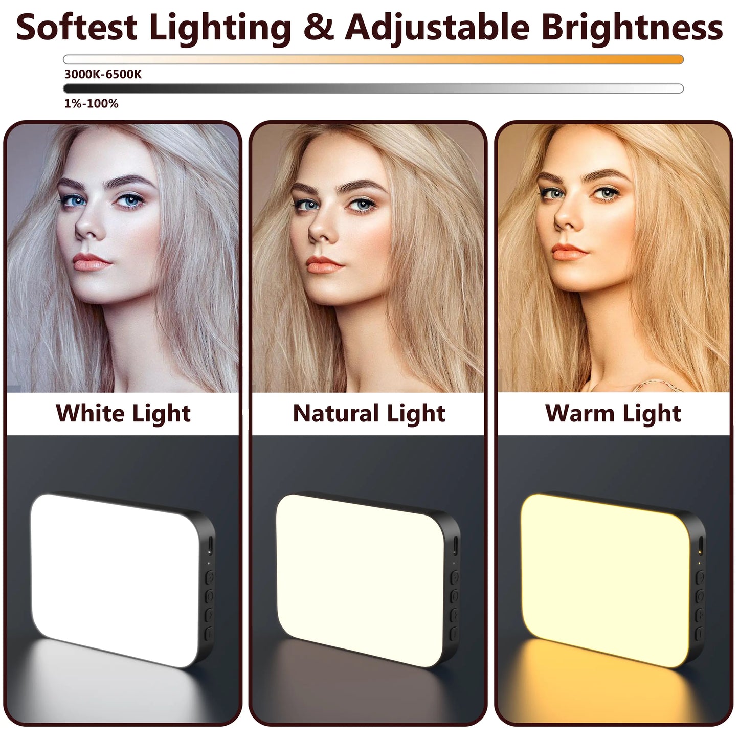 Rechargeable Selfie Light