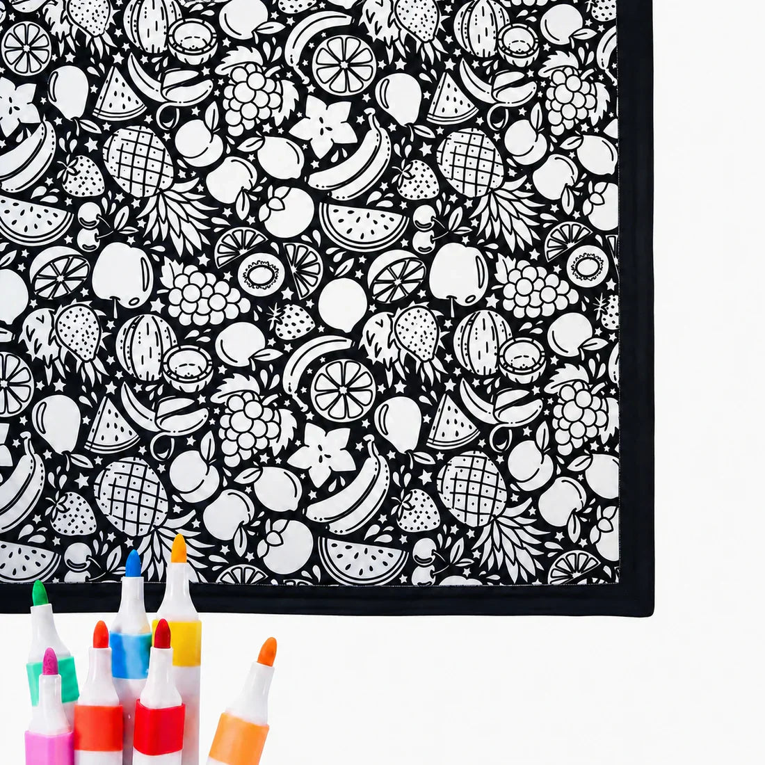 Coloring Blanket DIY Reusable Color-Your-Own Blanket for Kids & Adults