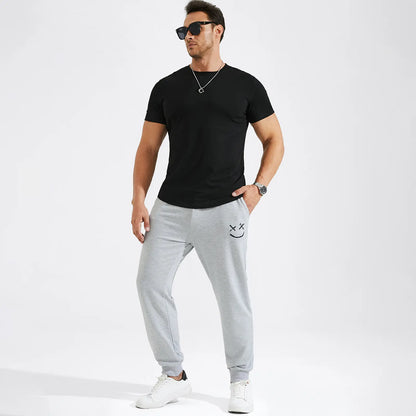 🔥Summer Flash Sale 50% OFF - Mens 3 Pack Cotton Hipster Hip Hop Longline Crewneck T-Shirt