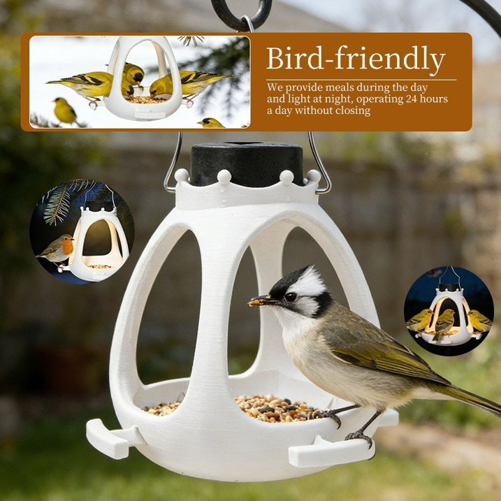Solar Crown Bird Feeder