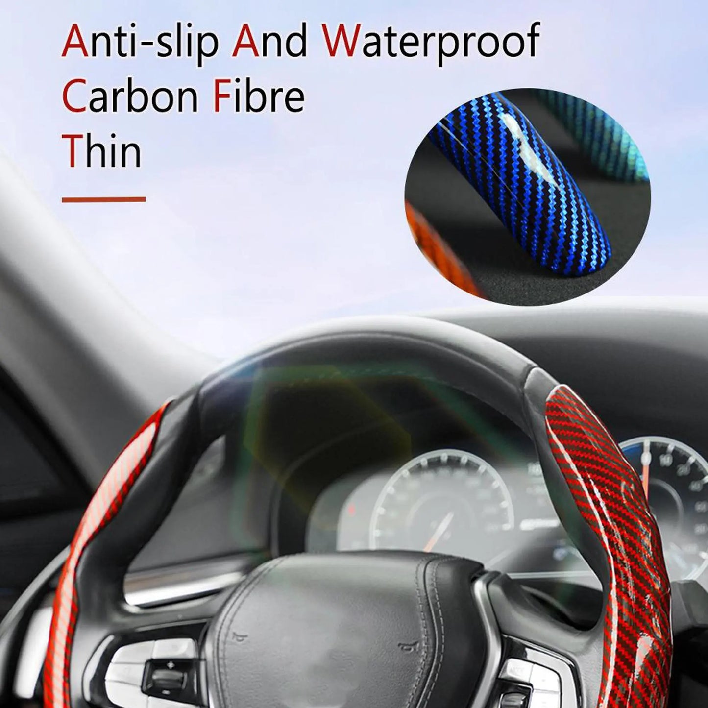 Car Steering Wheel Cover - Non-slip Universal Protector