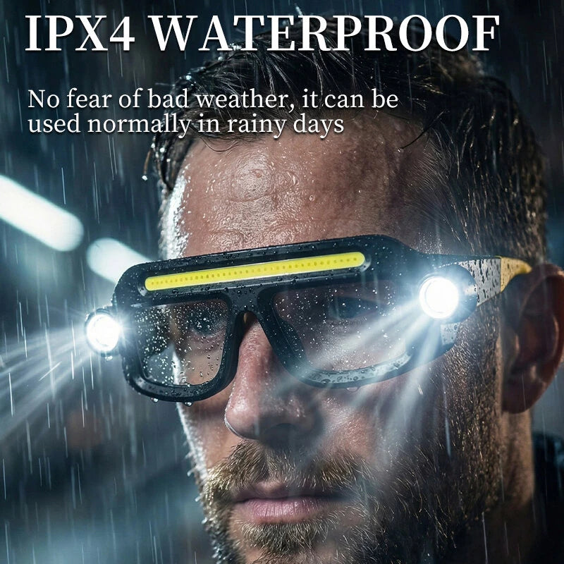 LED Safety Glasses, Rechargeable LED Glasses