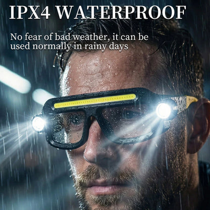 LED Safety Glasses, Rechargeable LED Glasses