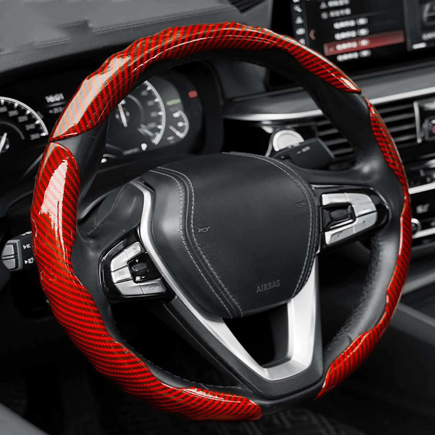 Car Steering Wheel Cover - Non-slip Universal Protector