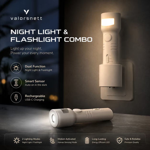 Plug in Night Light, 4000K RGB LED Wall Lamp