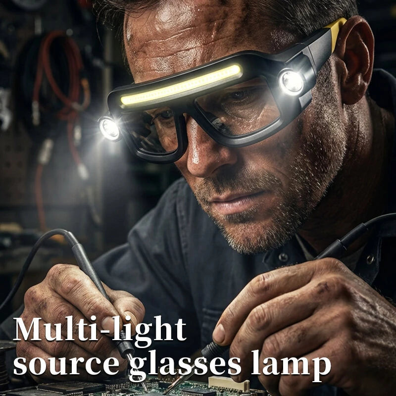 LED Safety Glasses, Rechargeable LED Glasses