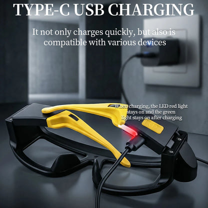 LED Safety Glasses, Rechargeable LED Glasses