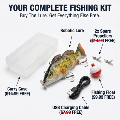 ✨Electric Robotic Swimming Fishing Lure🎣