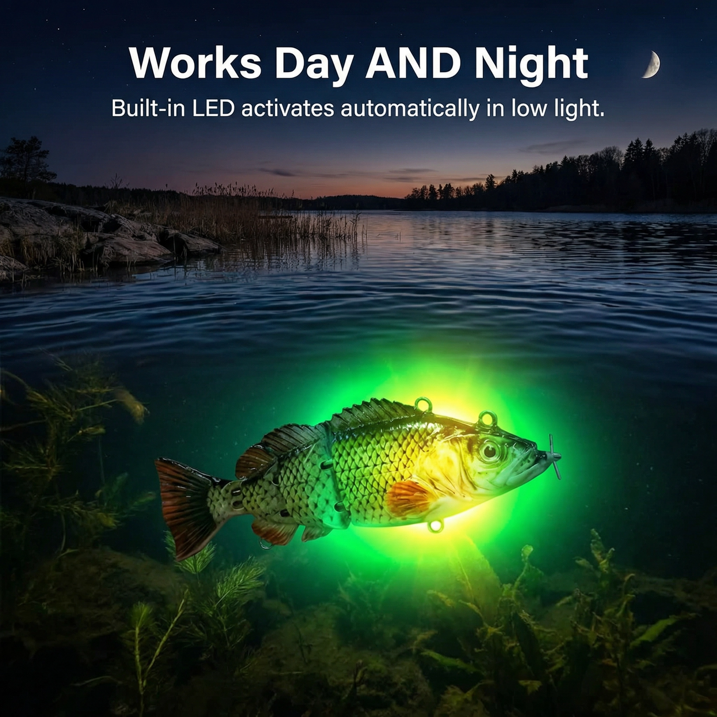 ✨Electric Robotic Swimming Fishing Lure🎣