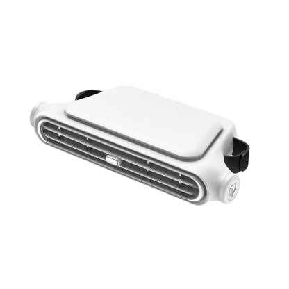 ❄️Car Seat Fan - USB Connectivity, Dual Turbines, Powerful Airflow