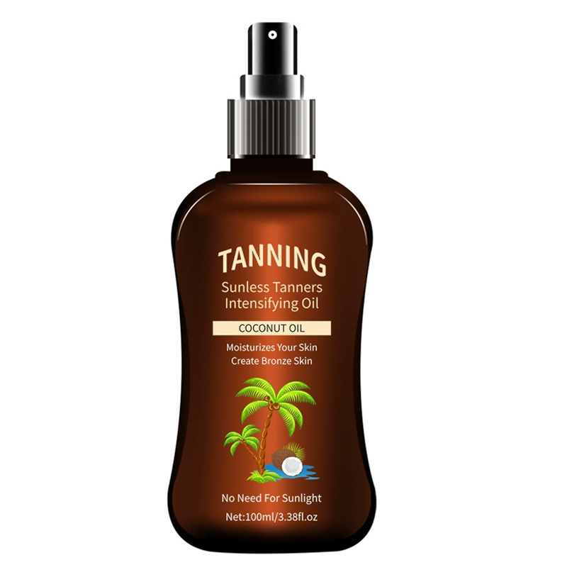 Sunless Tanning Oil with Coconut Oil