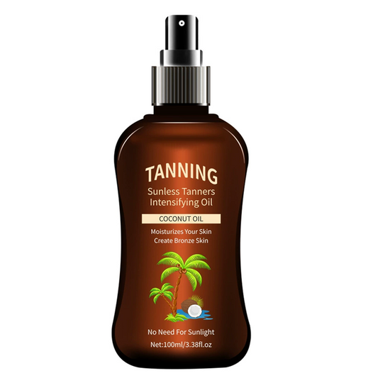 Sunless Tanning Oil with Coconut Oil
