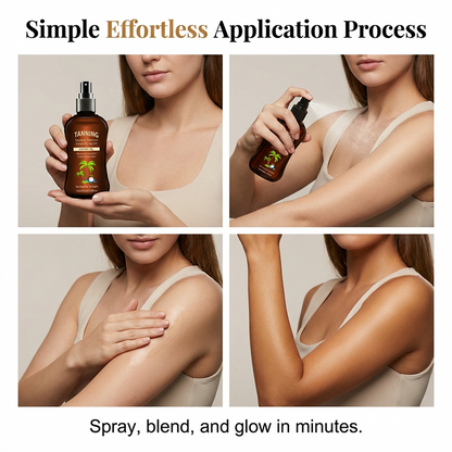 Sunless Tanning Oil with Coconut Oil