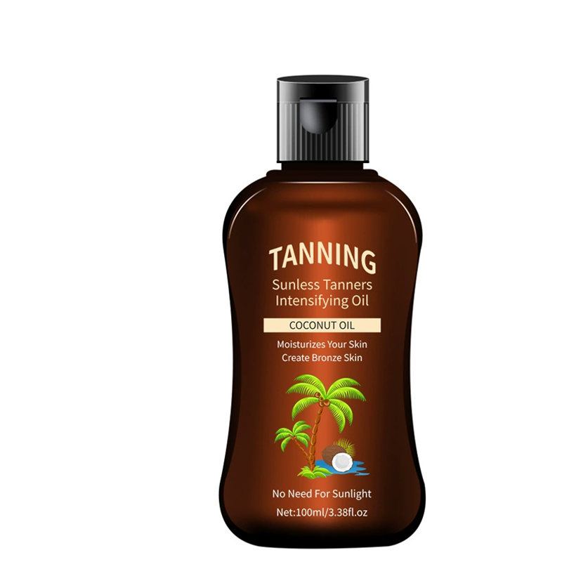 Sunless Tanning Oil with Coconut Oil