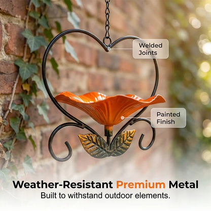 💖 Heart-Shaped Bird Feeder