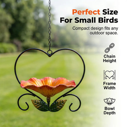 💖 Heart-Shaped Bird Feeder