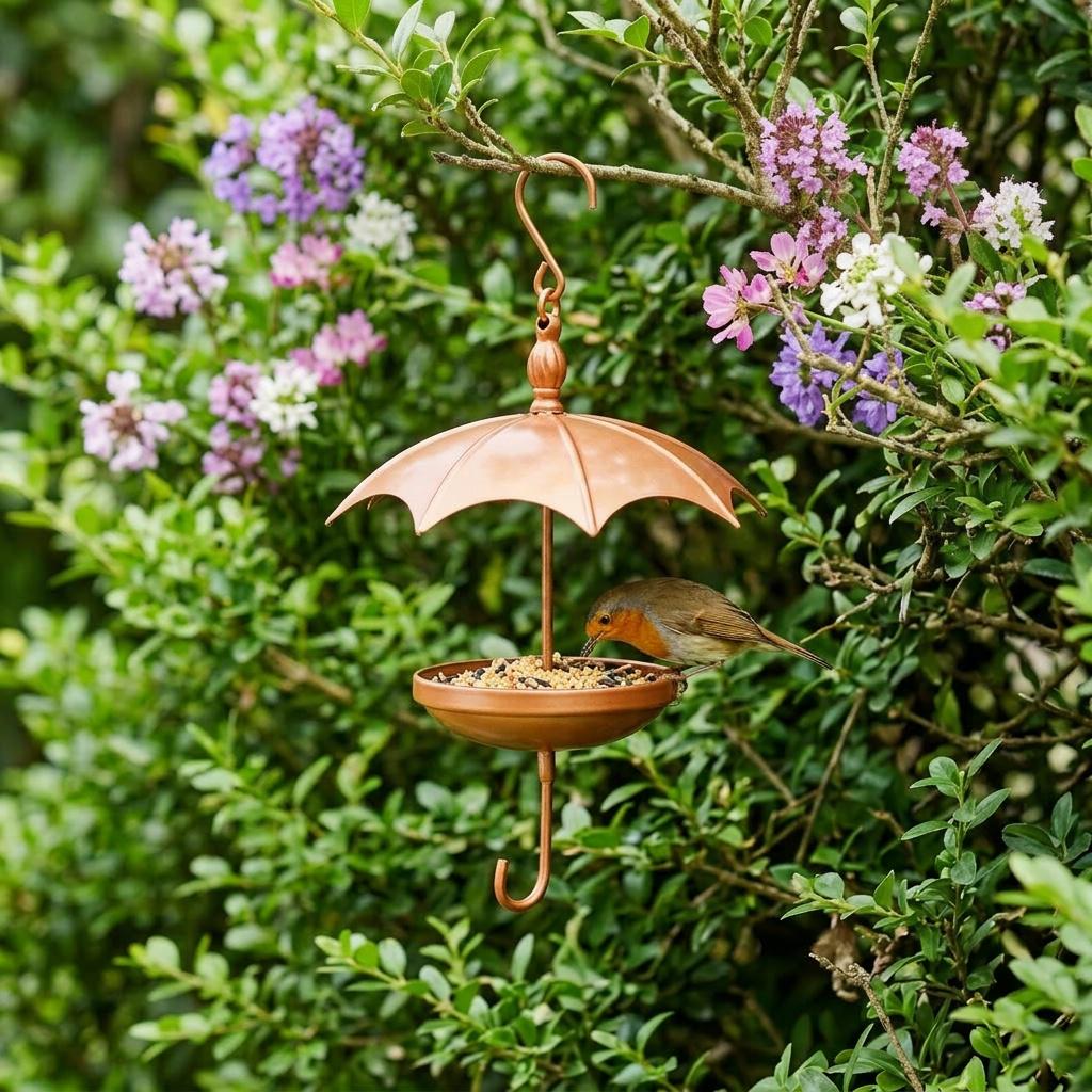 Umbrella Shaped Bird Feeder