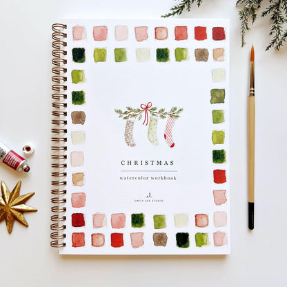 🎁Cozy Slow Watercolor Workbook Art Practice Set